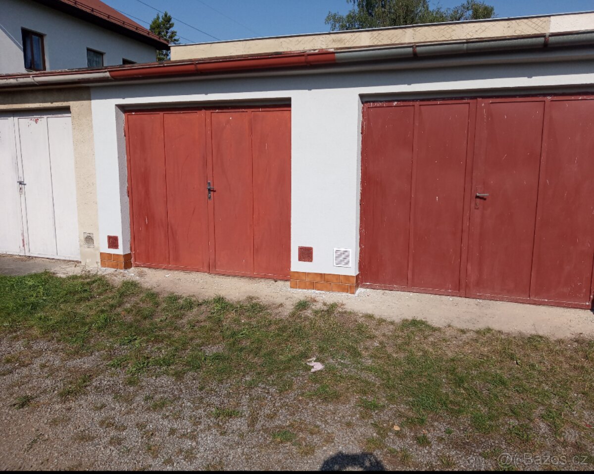 Pronájem garáže Havlíčkův Brod