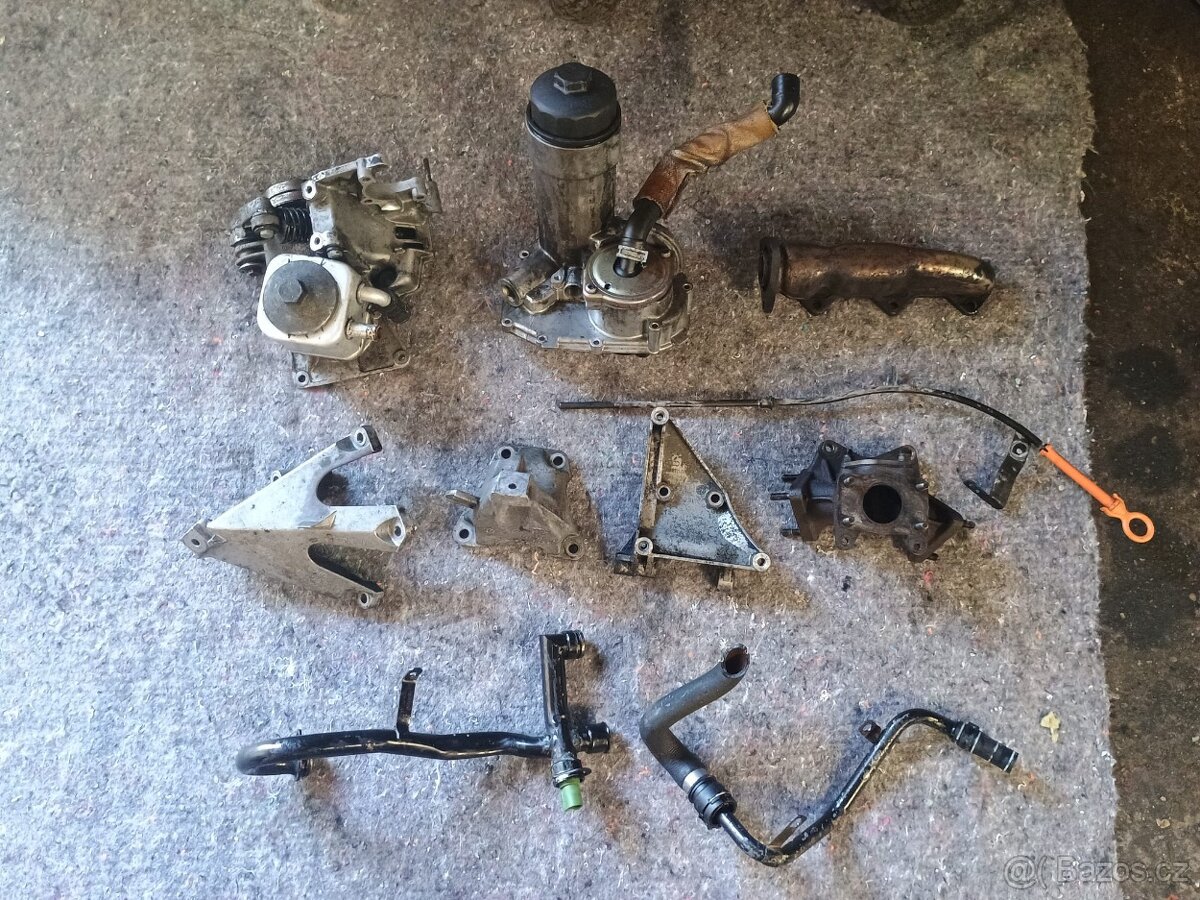 Díly motoru Audi A4 B6 2.5 TDI 132kw BDH