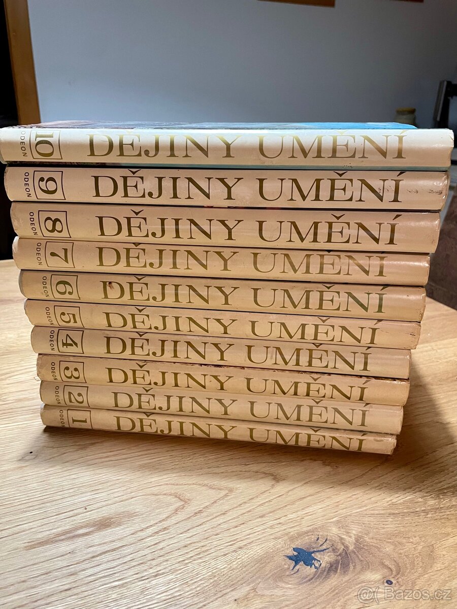 Dějiny umění díly 1-10