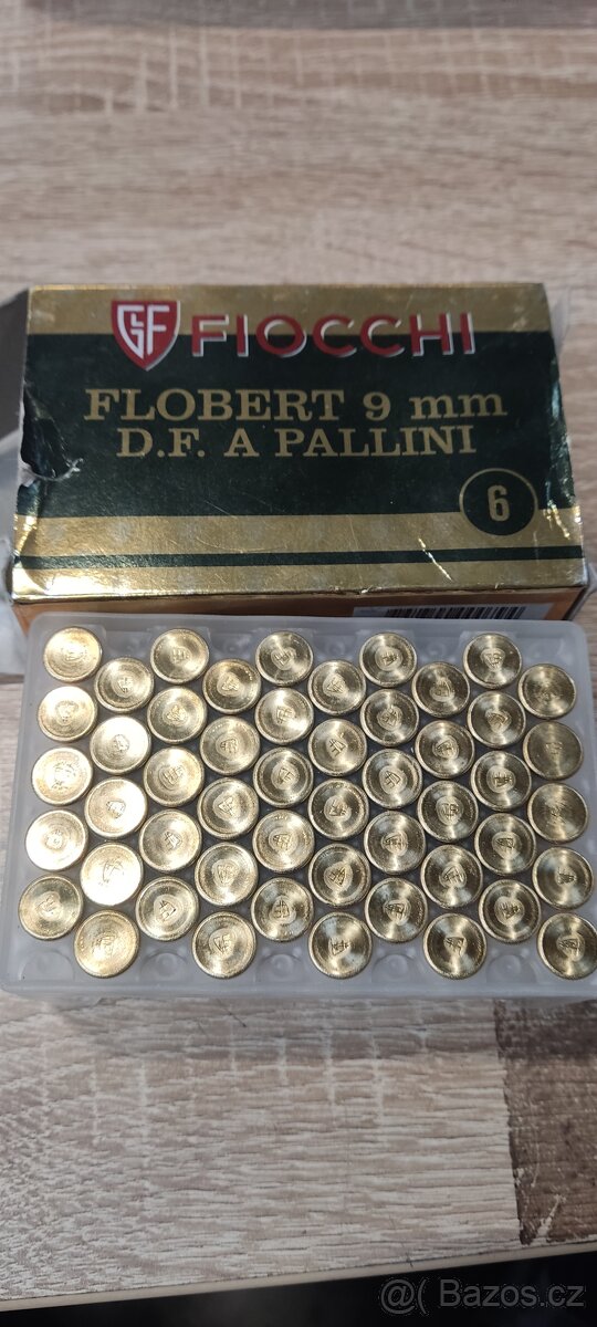 Flobert náboje 9mm