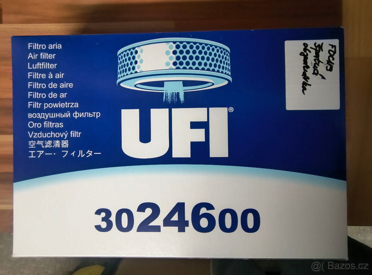 Vzduchový filtr pro Ford Focus / C-Max (UFI 3024600)
