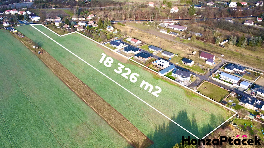 Prodej lukrativních pozemků 18.326m2, Nové Strašecí