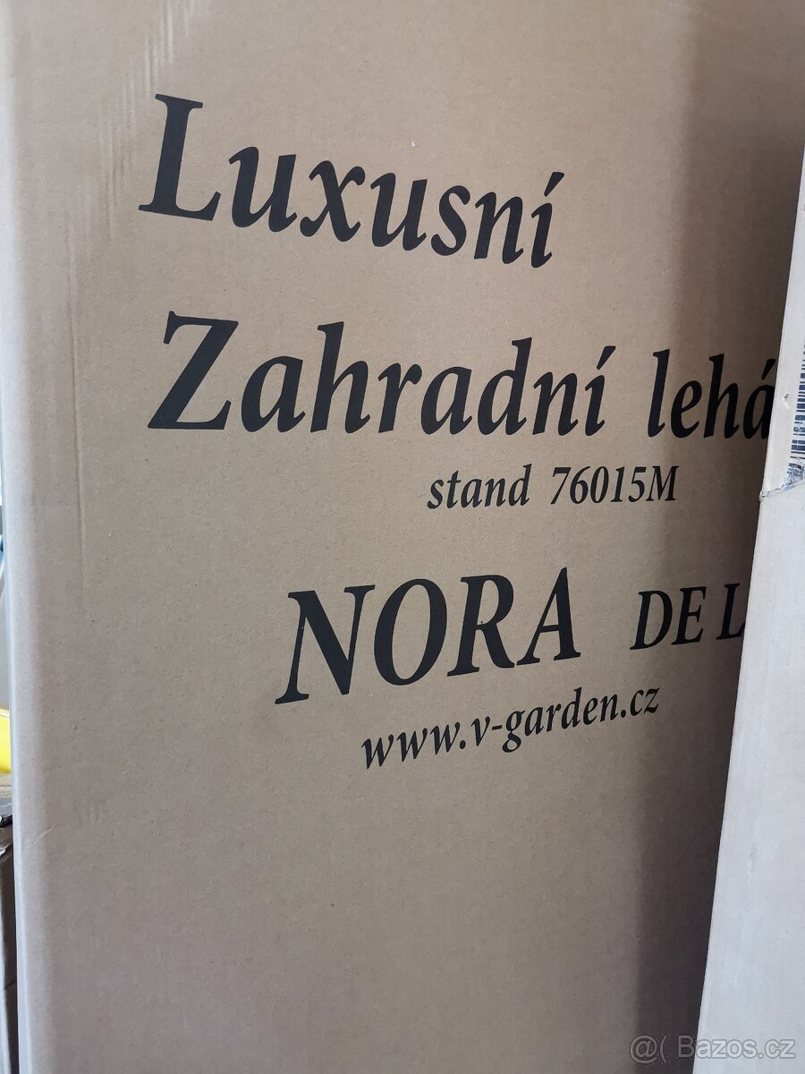 Zahradní lehátko nové