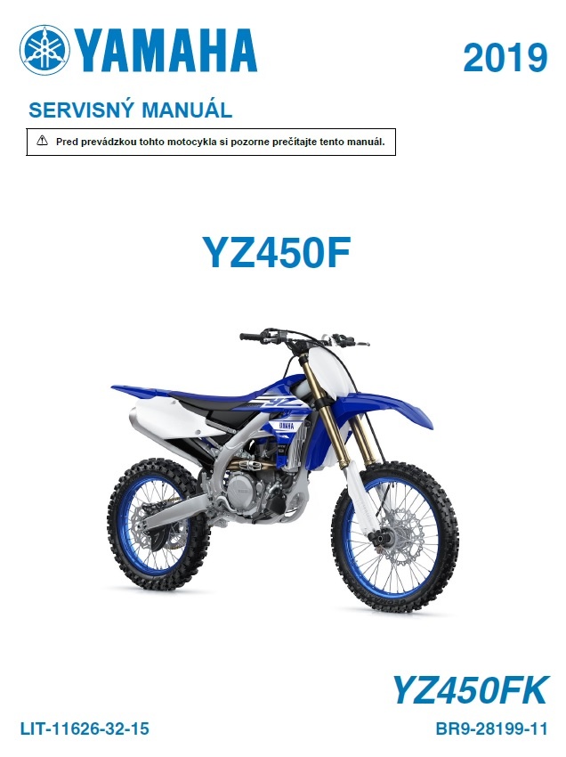 Yamaha YZF 450 2019, 2018