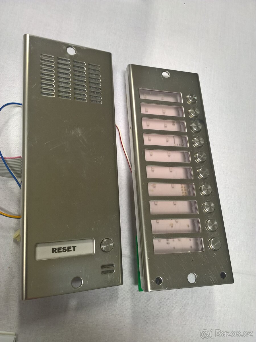 Zvonkové tablo. Czechphone.