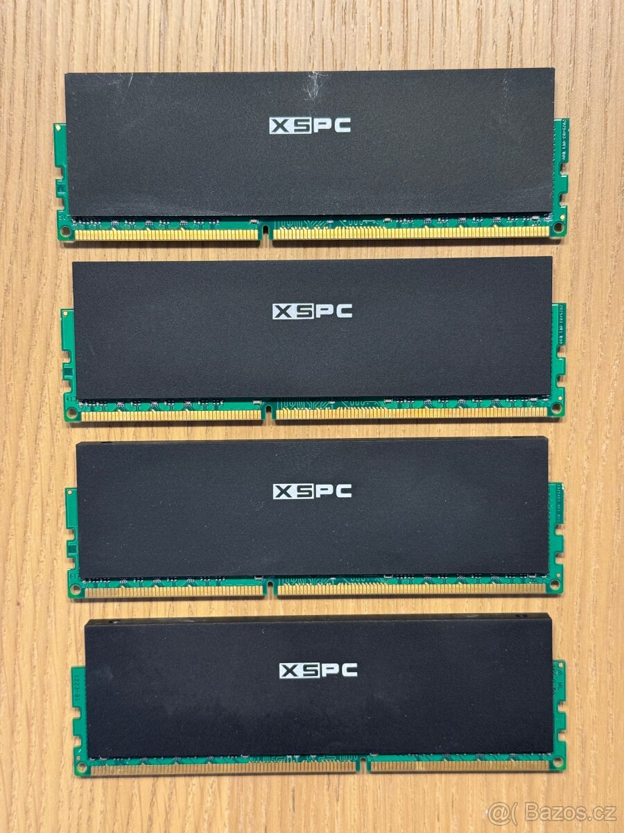 16GB DDR3 (4x 4GB PC3-12800U) 1600 MHz kit RAM - XSPC