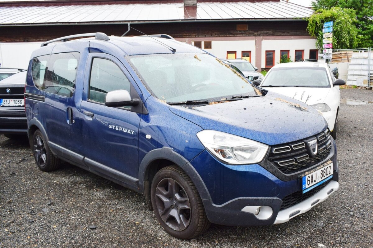 Dacia Dokker STEPWAY 1.2 TCe/NAVI/KŮŽE/