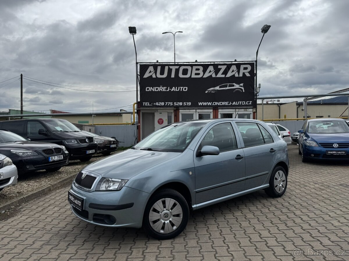 Škoda Fabia 1,4 55 KW KM STK SK