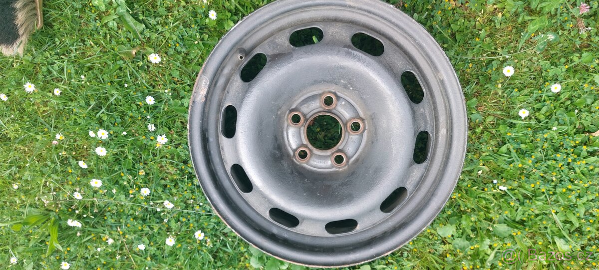 Plechový disk 5x100