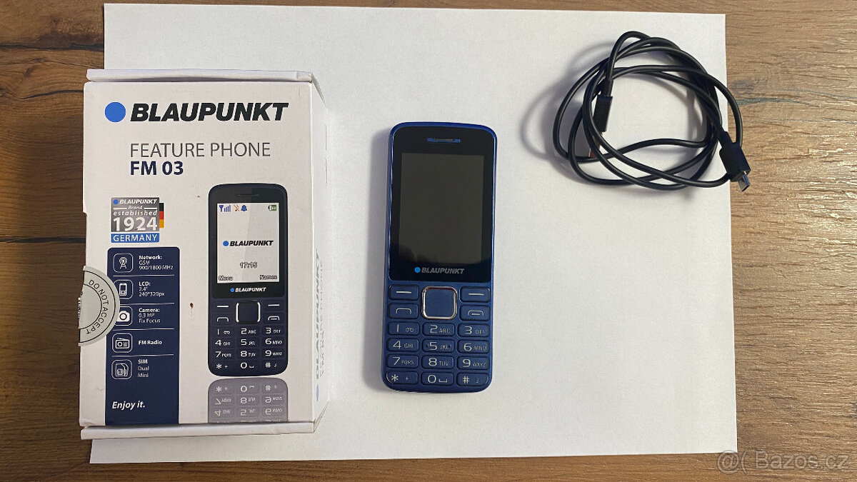 Prodám telefon Blaupunkt FM 03