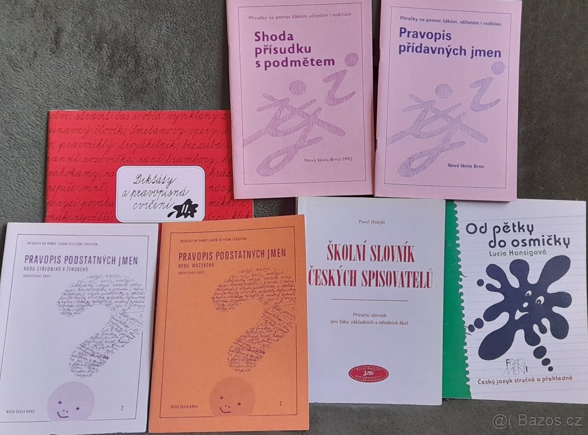 Slovník,  Český jazyk, pravopis