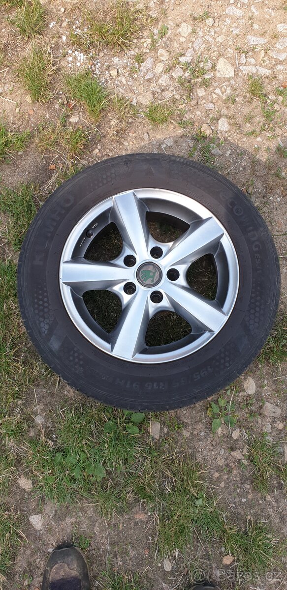 Škoda disky + pneu
