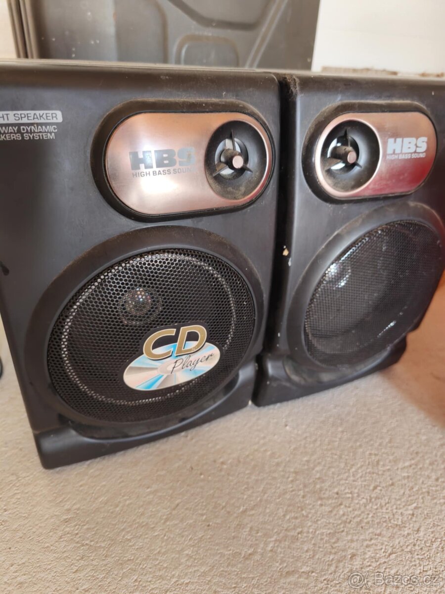 HBS reproduktory – 2ks, 3.5 mm jack – High Bass Sound