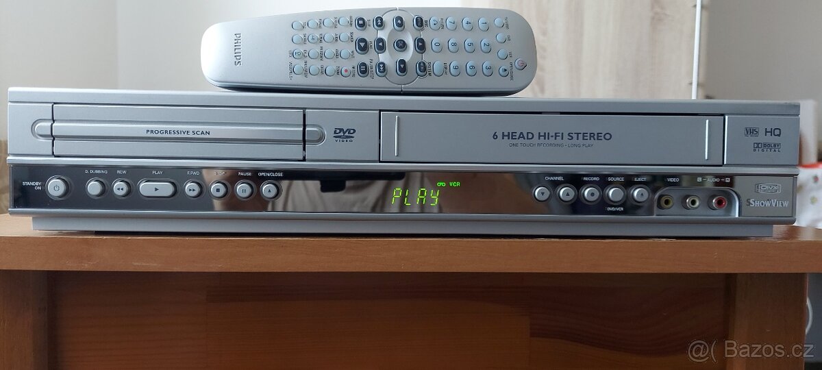 COMBO PHILIPS DVP3100V/DVD/VHS/
