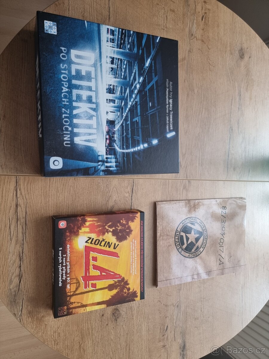 Desková hra Detektiv + 2 rozšíření