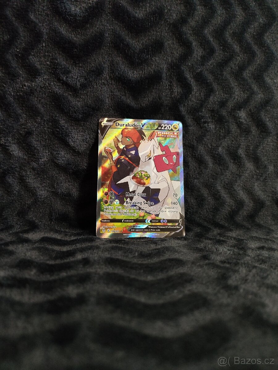 Pokemon karta Duraludon V Full Art ⭐