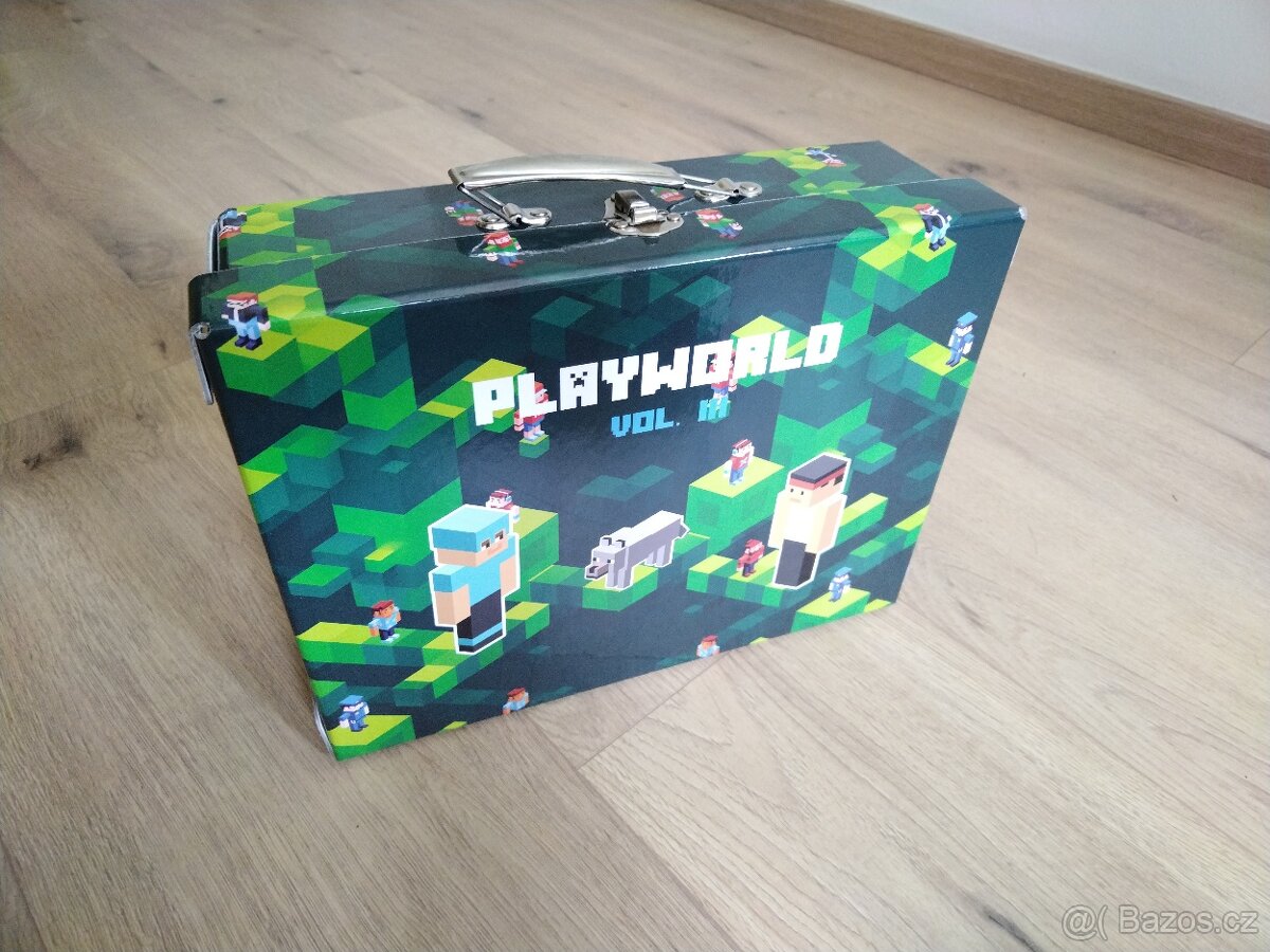 2 kufříky na výtvarnou výchovu Minecraft, Pirát