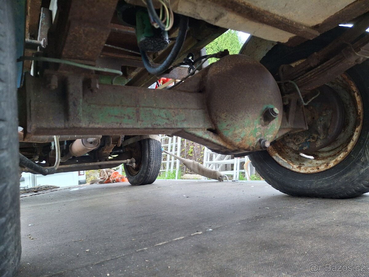 Multicar m22 zadní náprava