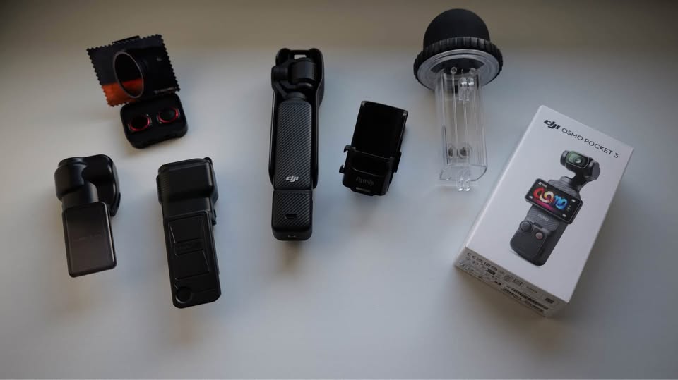 DJI Osmo Pocket 3 – jako nový, záruka, příslušenství