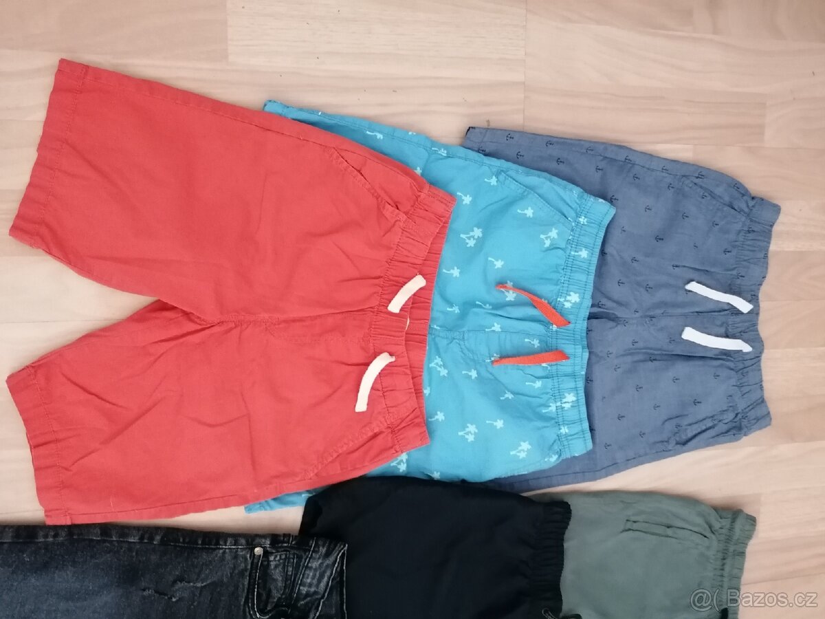 Chlapecké kraťasy vel. 140, 6 kusů