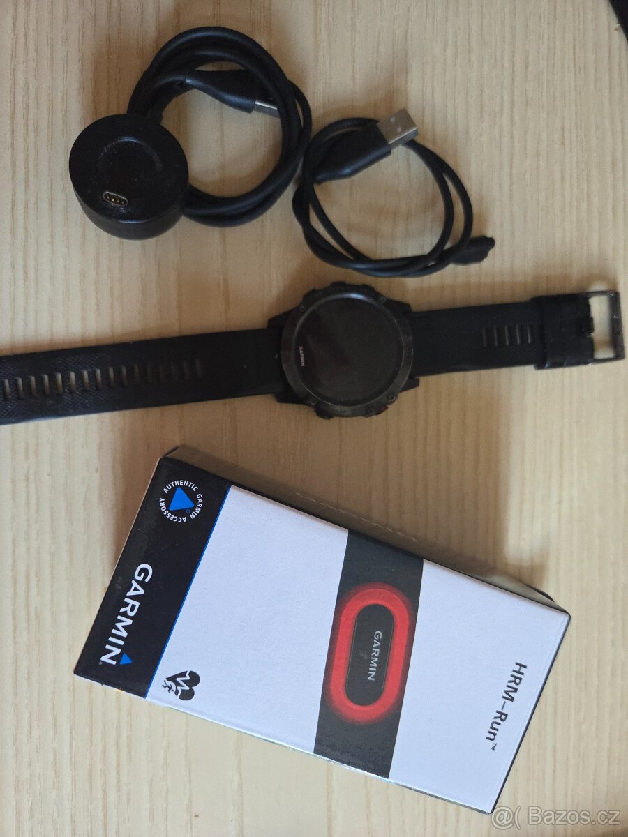 Garmin Fenix 5x + Garmin HRM-Run