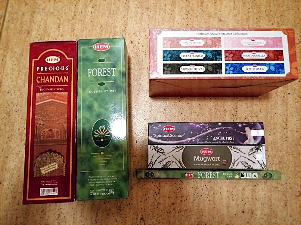 Prodám sklad indických vonných tyčinek