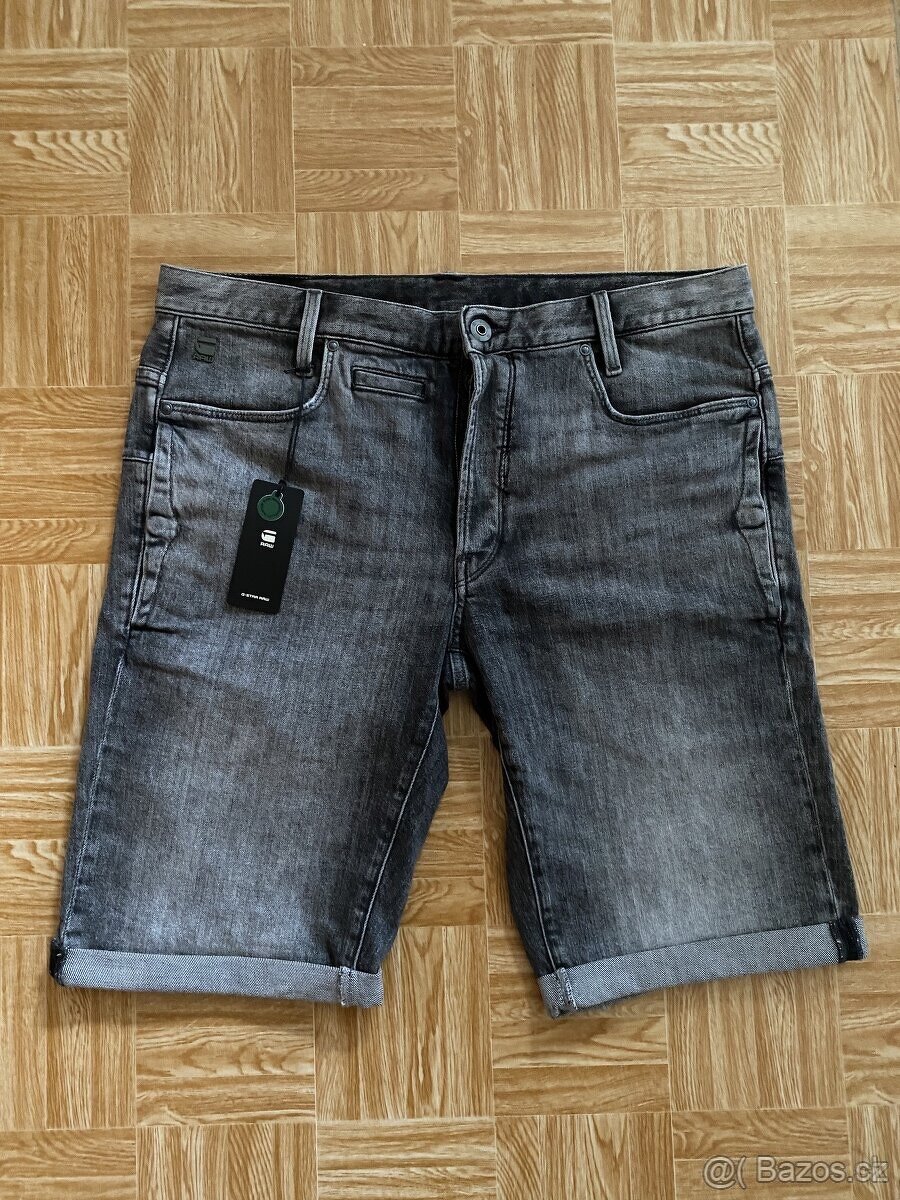 panske dzinove sortky,kratasy G-STAR RAW D-STAQ velkost W35