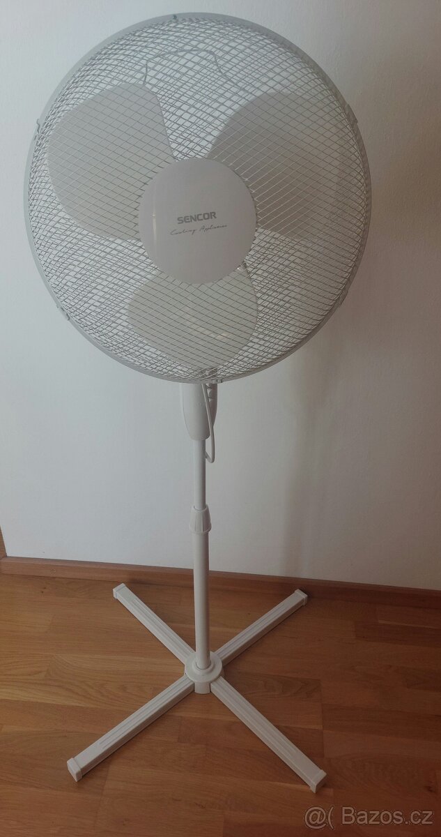 Prodám stojanový ventilátor Sencor SFN 4010WH - průměr lopat