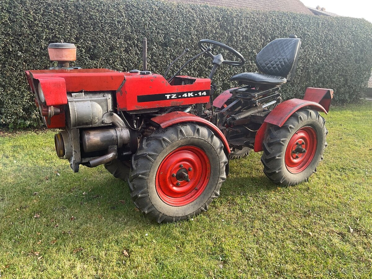 Prodám malotraktor TZ-4K-14 .