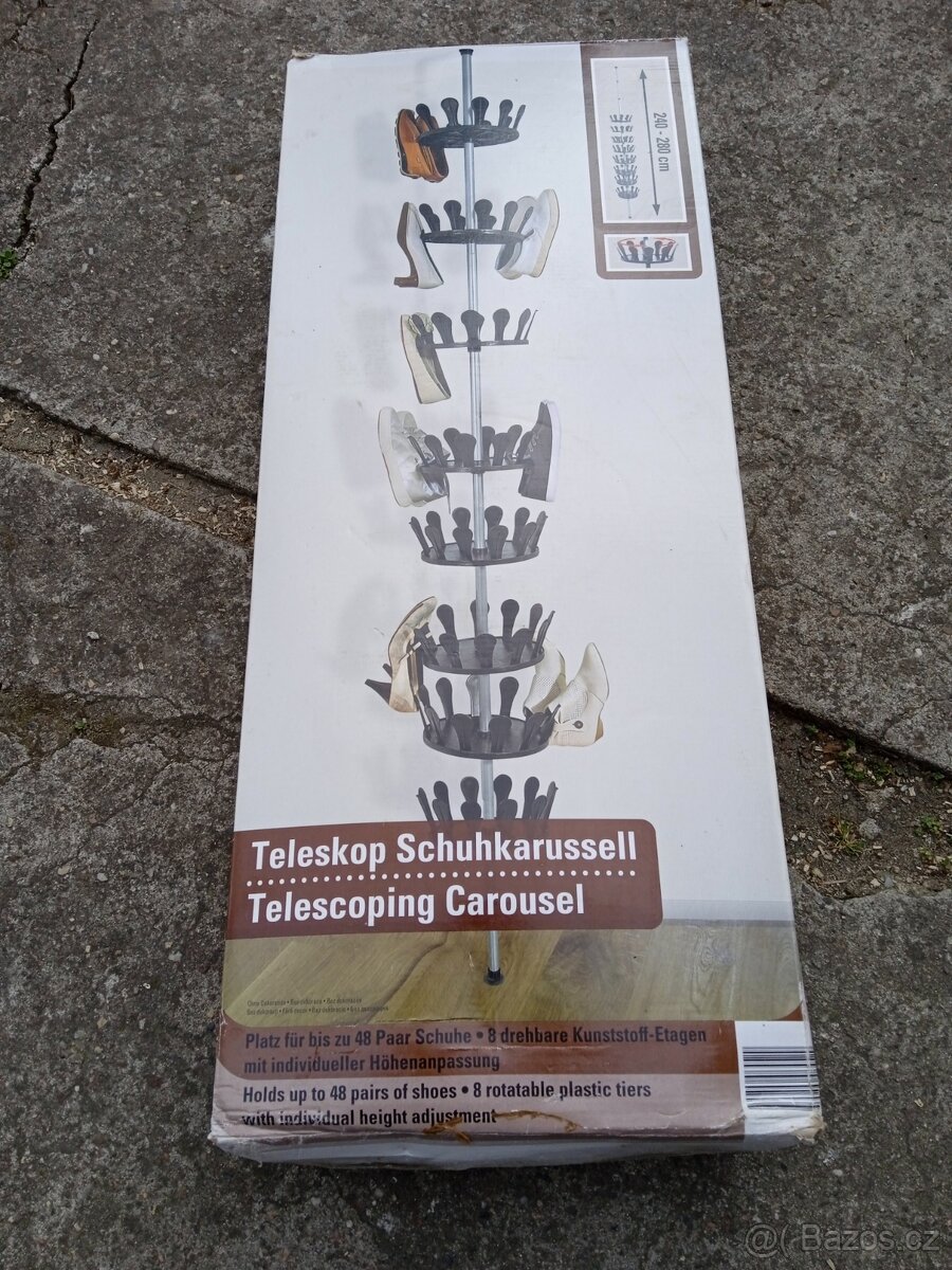 Stojan na boty, botník, sušák