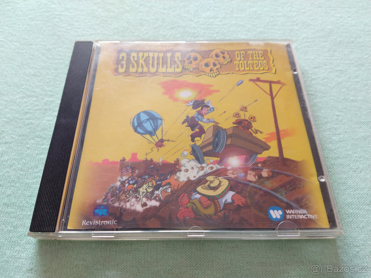 3 Skulls of the Toltecs (1996) - PC hra v krabičce (německy)