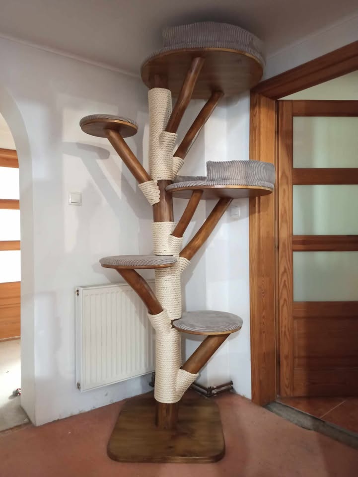 Kočičí strom / škrabadlo pro kočky / kočka