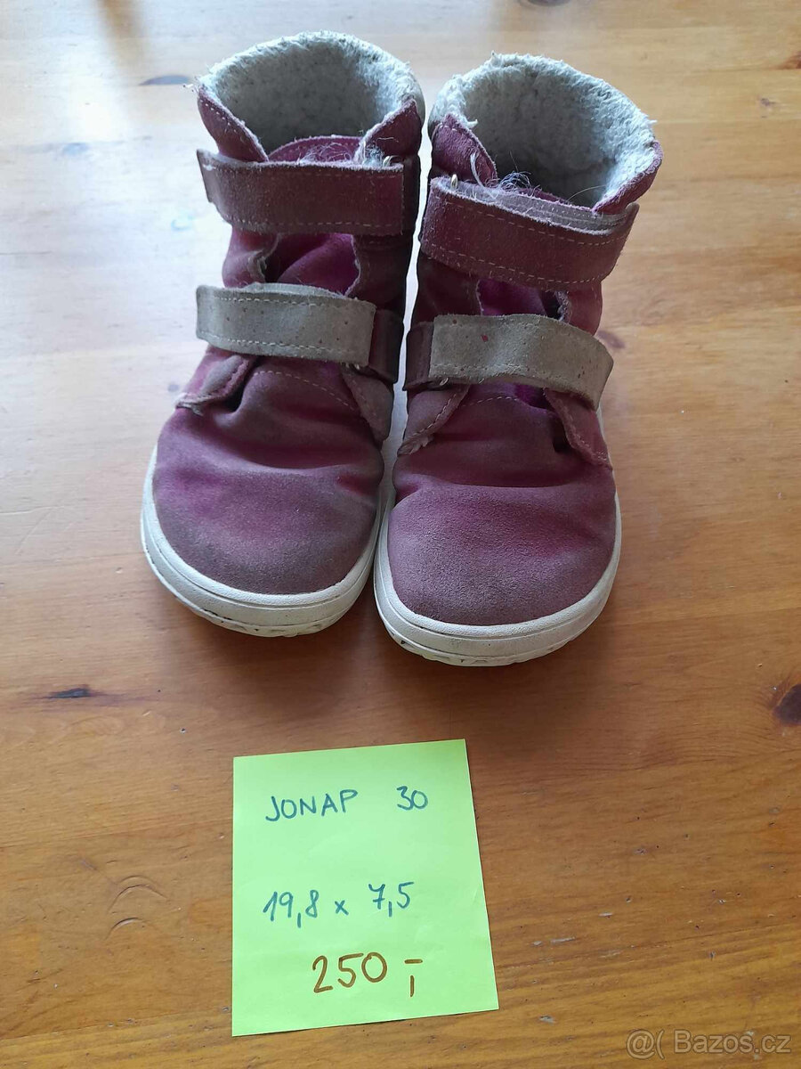 Zimní boty Jonap, velikost 30