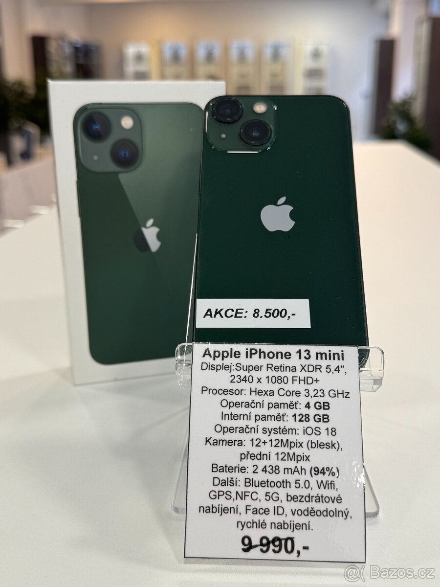 Apple iPhone 13 mini, 128GB Green