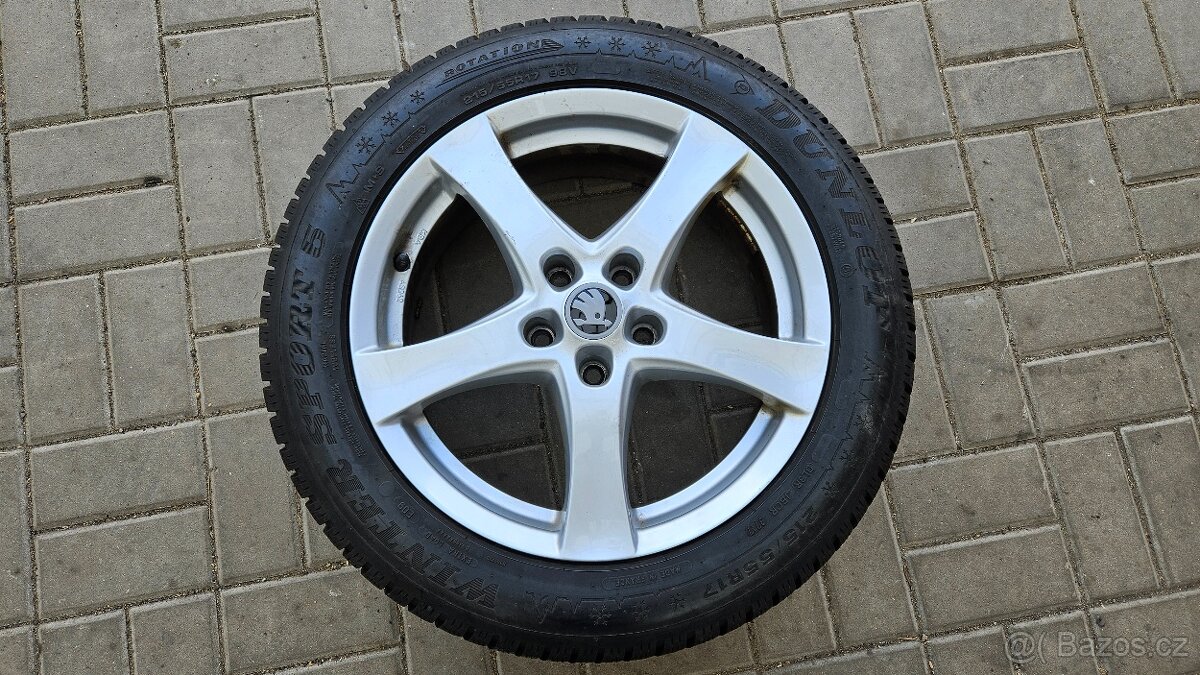 Zimní Sada 5x112 215/55 R17 Superb Passat B8