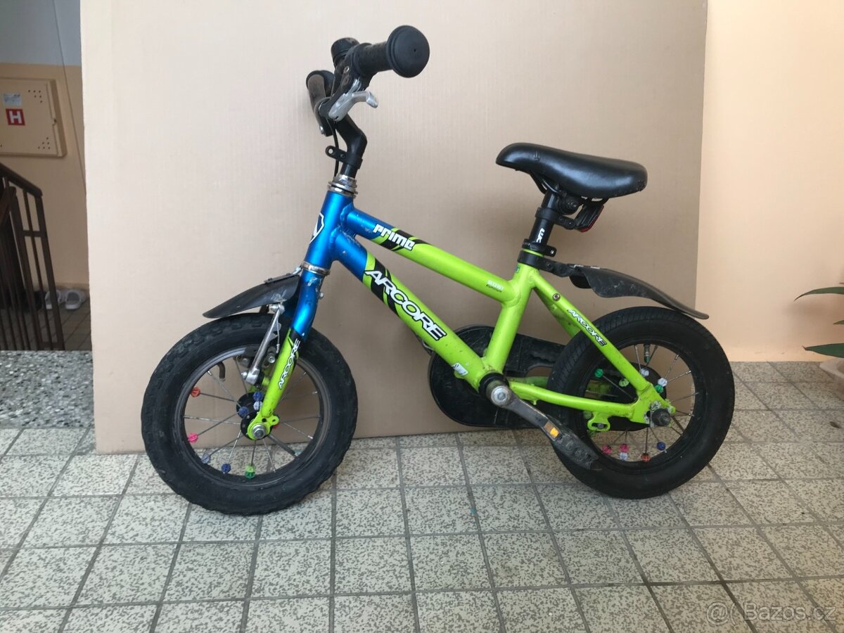 Dětské kolo 12“ Arcore Prime s doplňky,