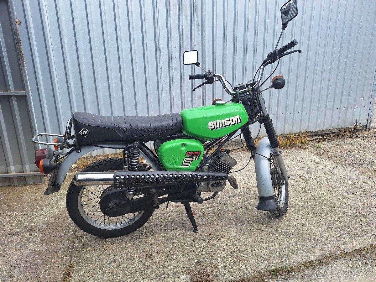 Simson S51 enduro