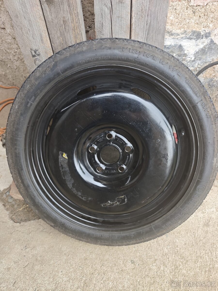 Dojezdové kolo 5 x 112 R18