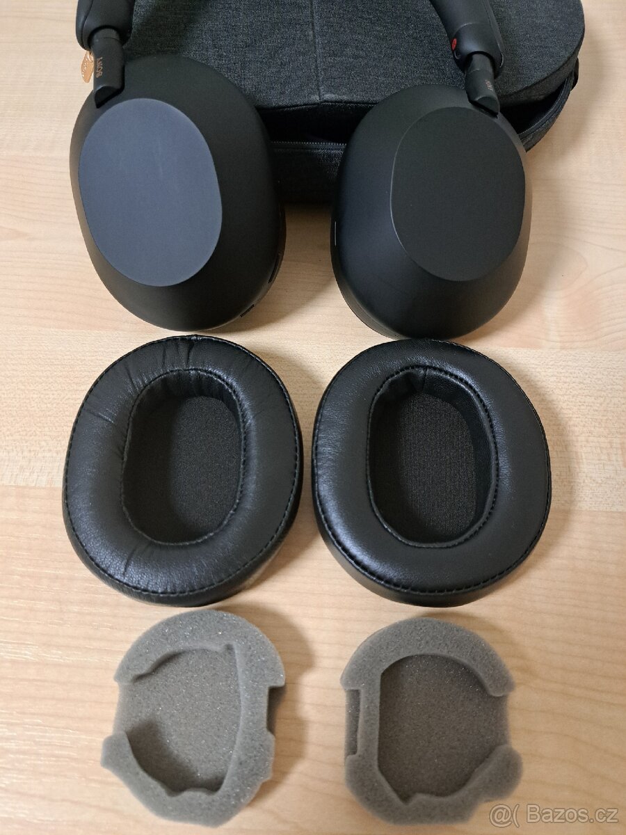 Náušníky pro SONY WH-1000XM5 kožené