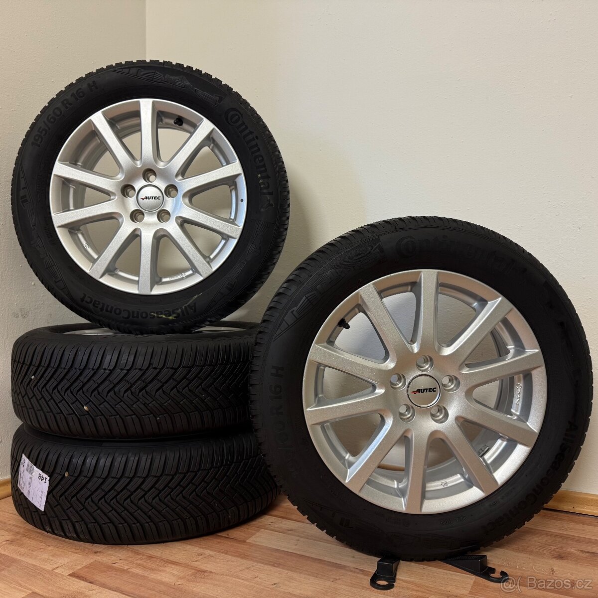 VW / ŠKODA 5x100 R16 ET45+CELOROČNÍ 195/60R16 6,5mm
