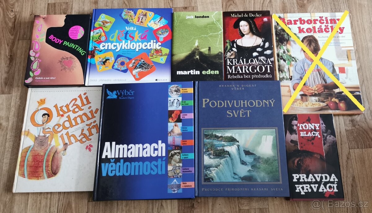 Prodám knihy - spěchá - dohoda