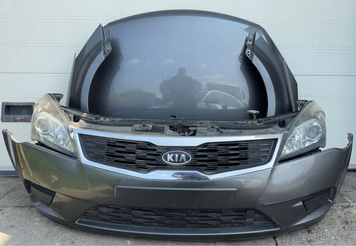 Kia Ceed A facelift, kompletní předek, nárazník, blatníky
