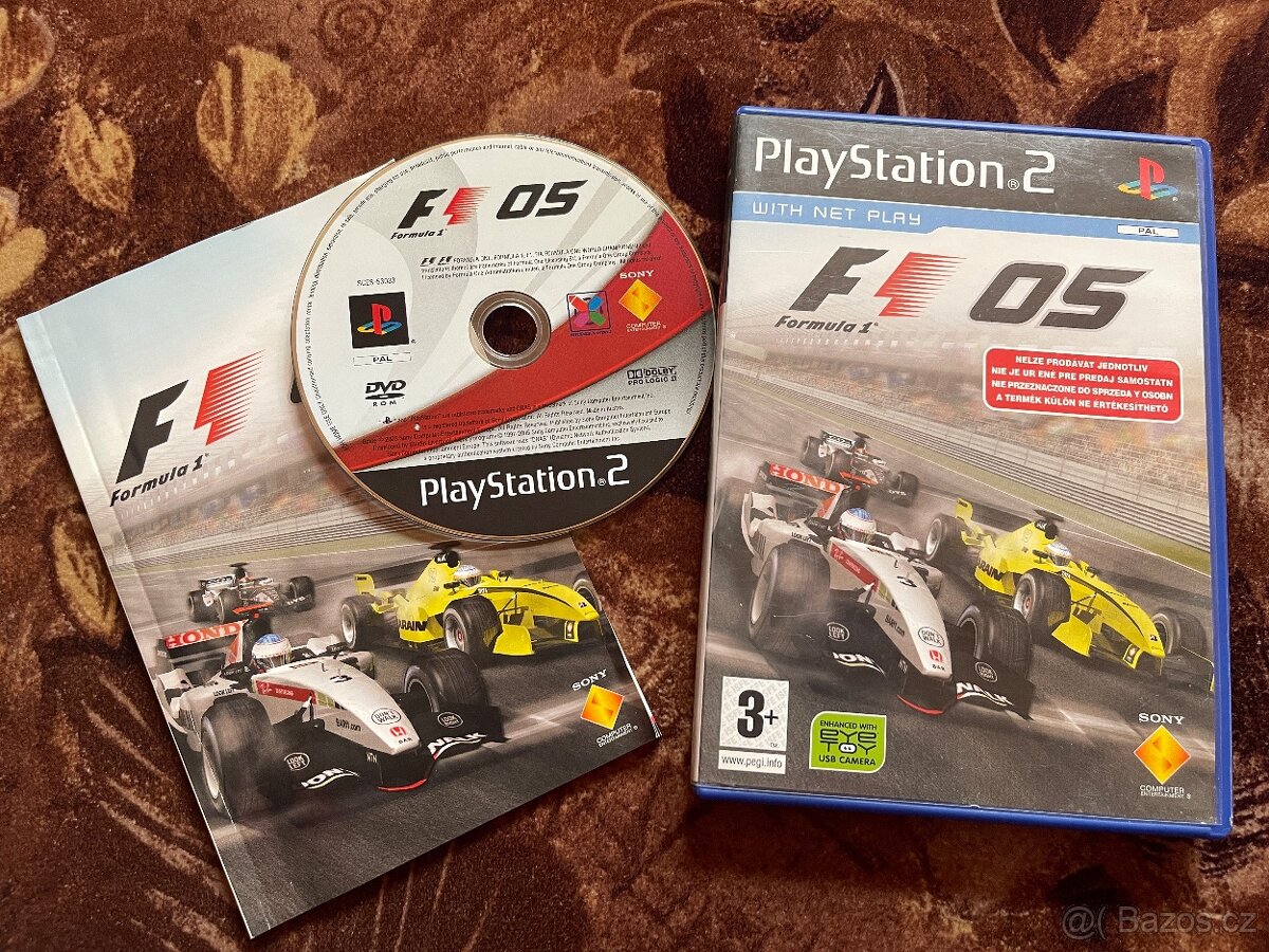 PS2 hra Formula One 2005 Formule 1