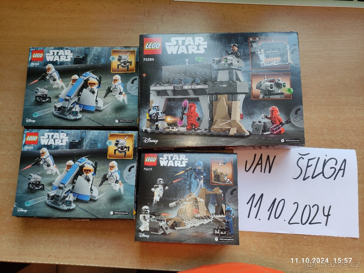 LEGO Star Wars - 75386, 75373, 75359