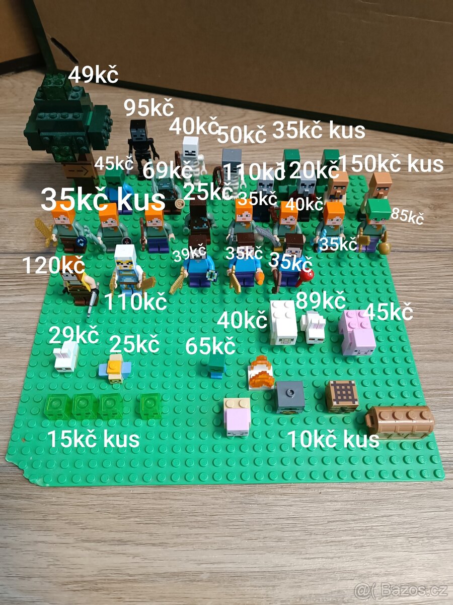 Lego Minecraft figurky