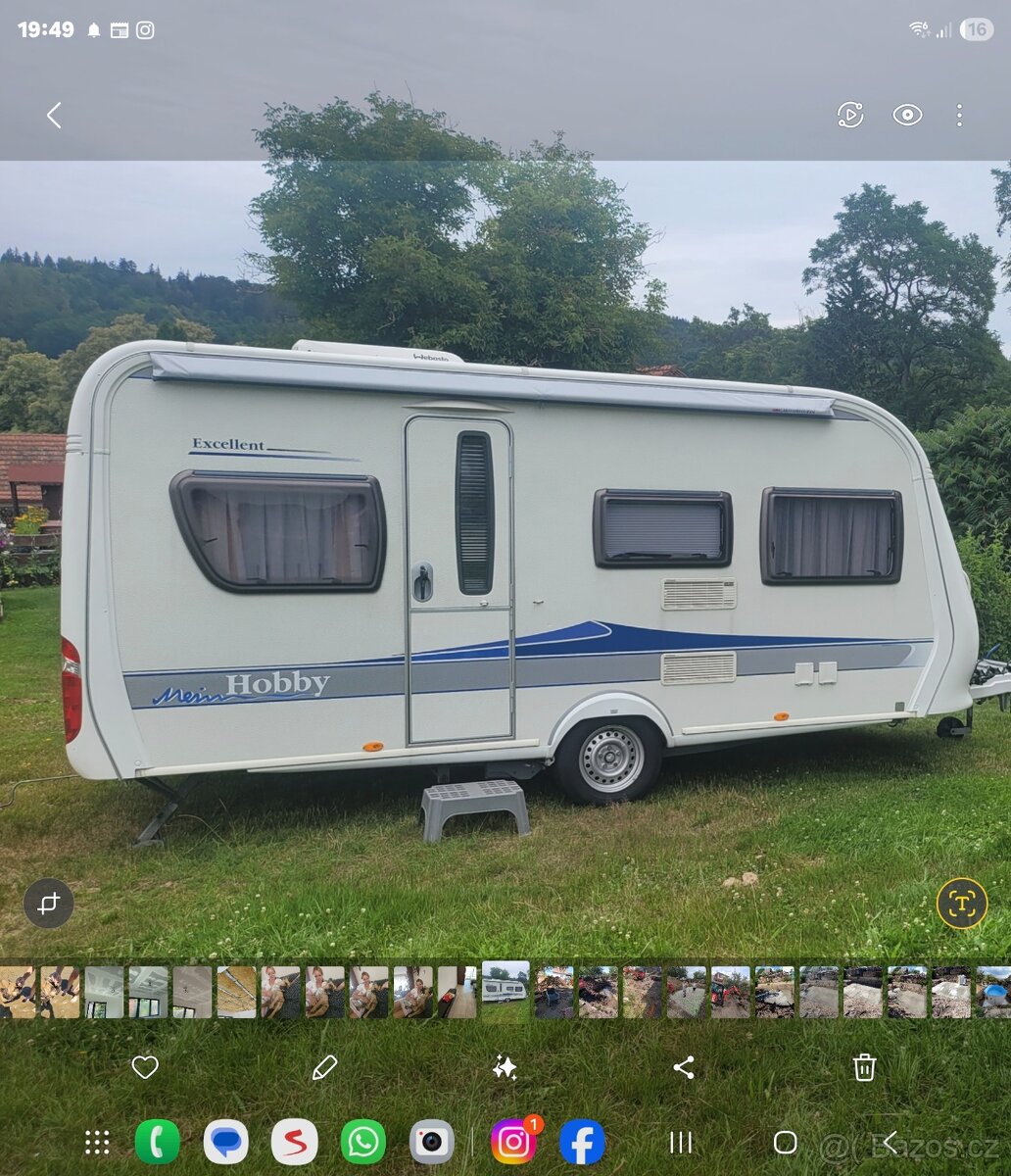 Prodám karavan super stav