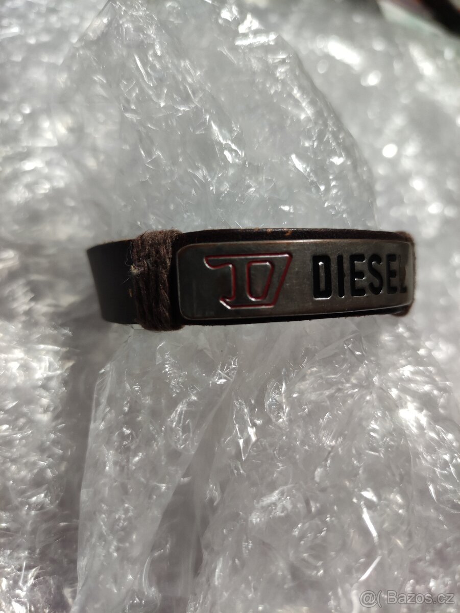 Kožený náramek Diesel