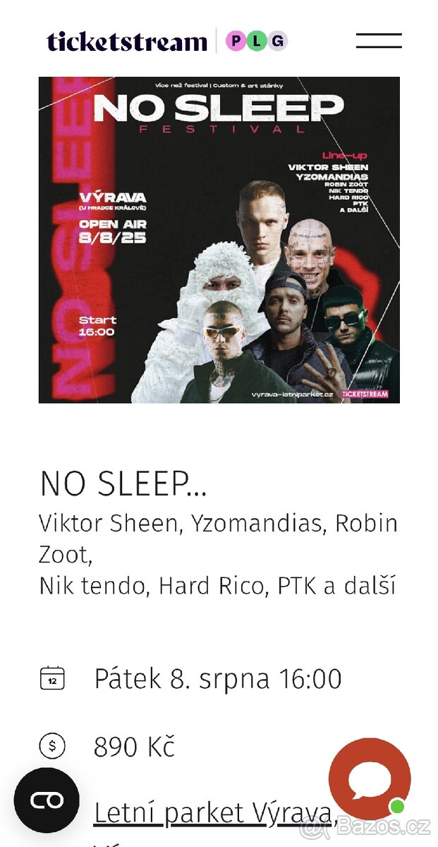 No SLEEP festival