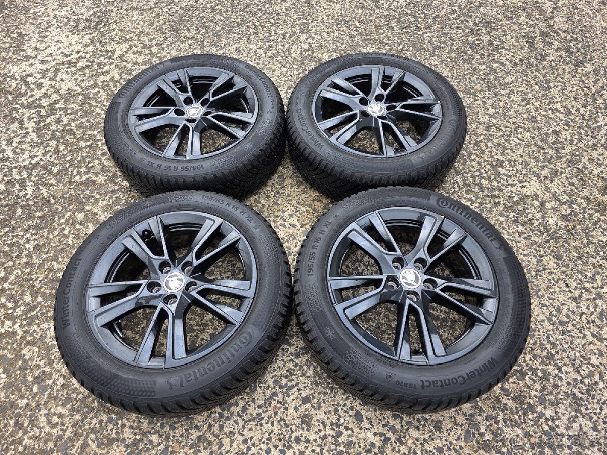 Zimní sada kol ŠKODA Fabia (proxima) 195/55 R16