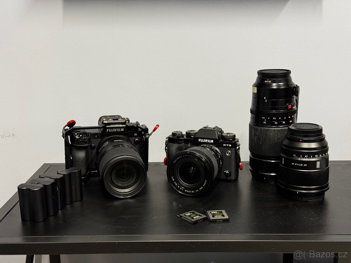 Fujifilm X-H2s a X-T3 + sada objektivů